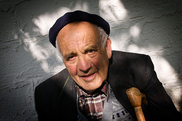 Old man by Francis Tilborghs